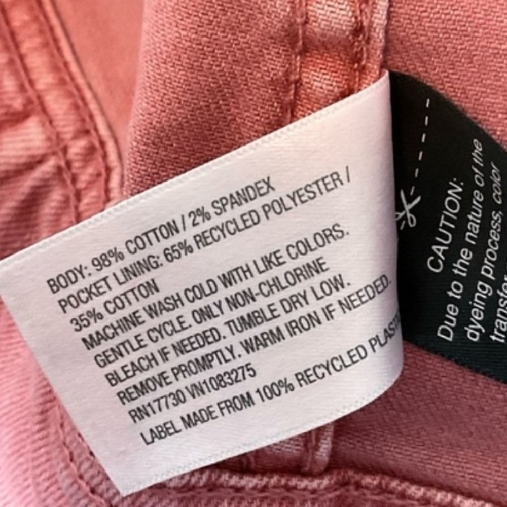Universal Thread Pink Denim Jacket - Picture 6 of 6